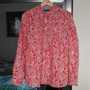 Tommy Hilfiger long sleeve shirt like new